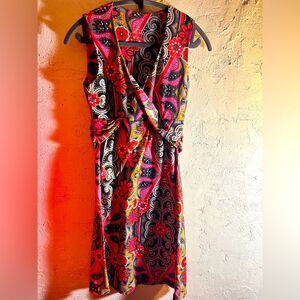 PRANA Vibrant Multicolor Sleeveless Dress, beautiful activewear dress, perfect